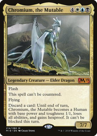 Chromium, the Mutable [Core Set 2019] | Jomio and Rueliete's Cards and Comics