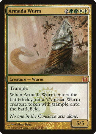 Armada Wurm [Return to Ravnica] | Jomio and Rueliete's Cards and Comics