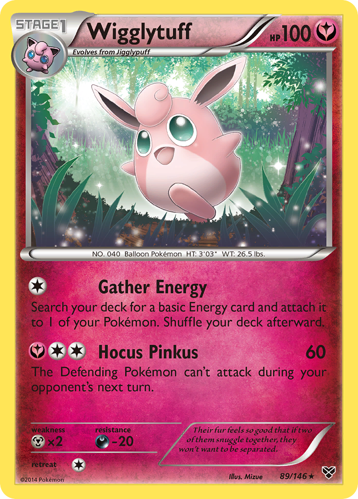 Wigglytuff (89/146) [XY: Base Set] | Jomio and Rueliete's Cards and Comics