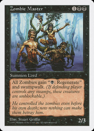 Zombie Master [Fifth Edition] | Jomio and Rueliete's Cards and Comics