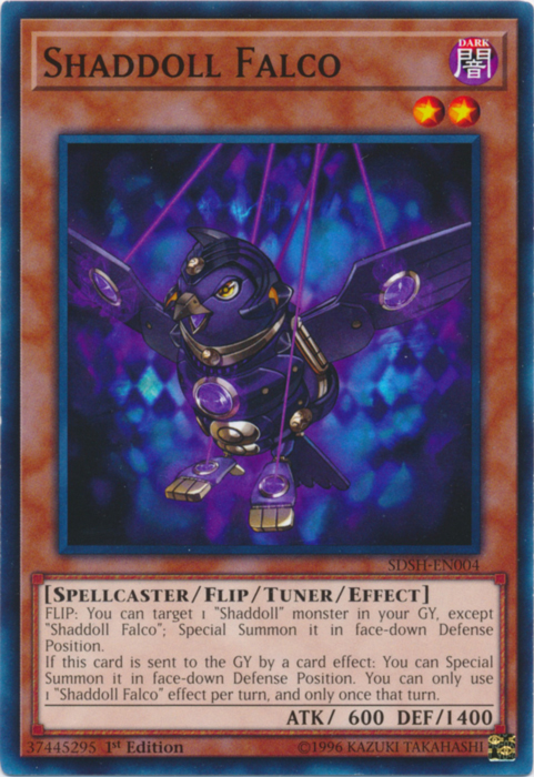 Shaddoll Falco [SDSH-EN004] Common | Jomio and Rueliete's Cards and Comics