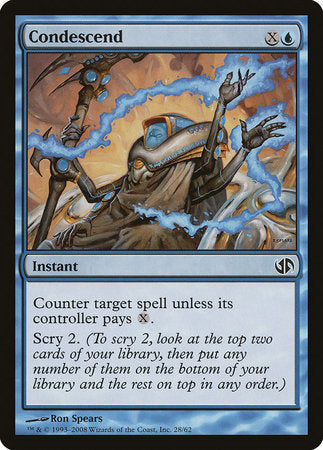 Condescend [Duel Decks: Jace vs. Chandra] | Jomio and Rueliete's Cards and Comics