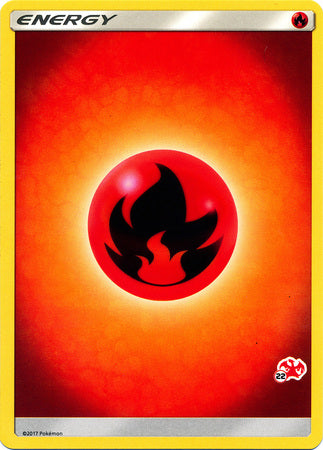 Fire Energy (Charizard Stamp #22) [Battle Academy 2020] | Jomio and Rueliete's Cards and Comics