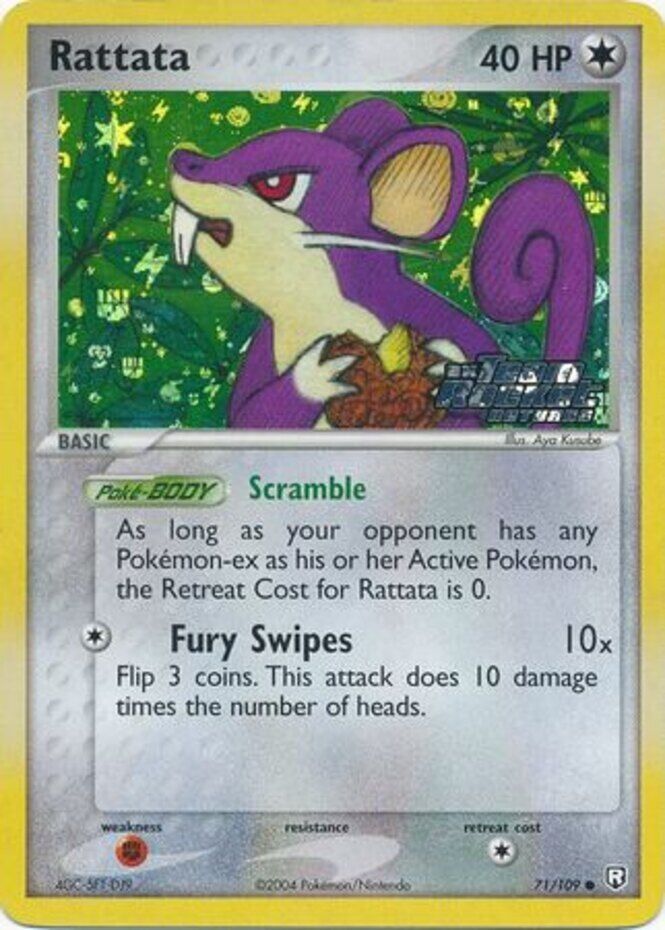 Rattata (71/109) (Stamped) [EX: Team Rocket Returns] | Jomio and Rueliete's Cards and Comics