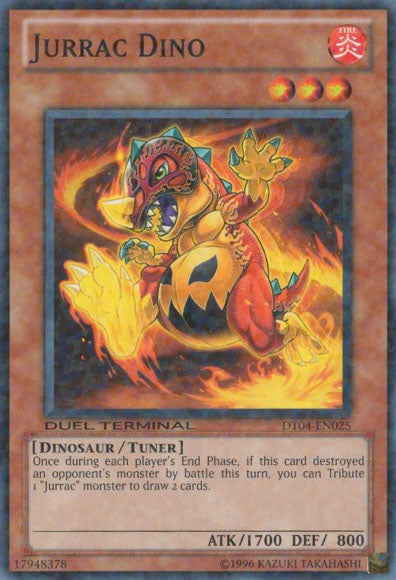 Jurrac Dino [DT04-EN025] Common | Jomio and Rueliete's Cards and Comics