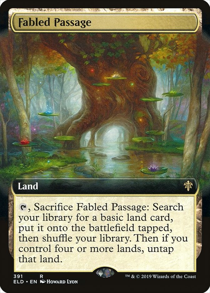 Fabled Passage (Extended Art) [Throne of Eldraine] | Jomio and Rueliete's Cards and Comics