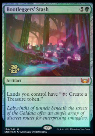 Bootleggers' Stash [Streets of New Capenna Prerelease Promos] | Jomio and Rueliete's Cards and Comics