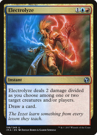 Electrolyze [Iconic Masters] | Jomio and Rueliete's Cards and Comics