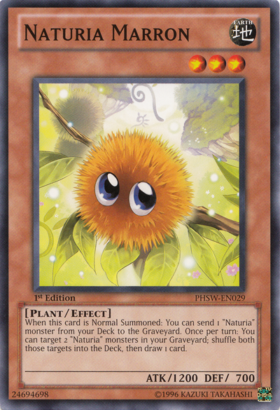 Naturia Marron [PHSW-EN029] Common | Jomio and Rueliete's Cards and Comics