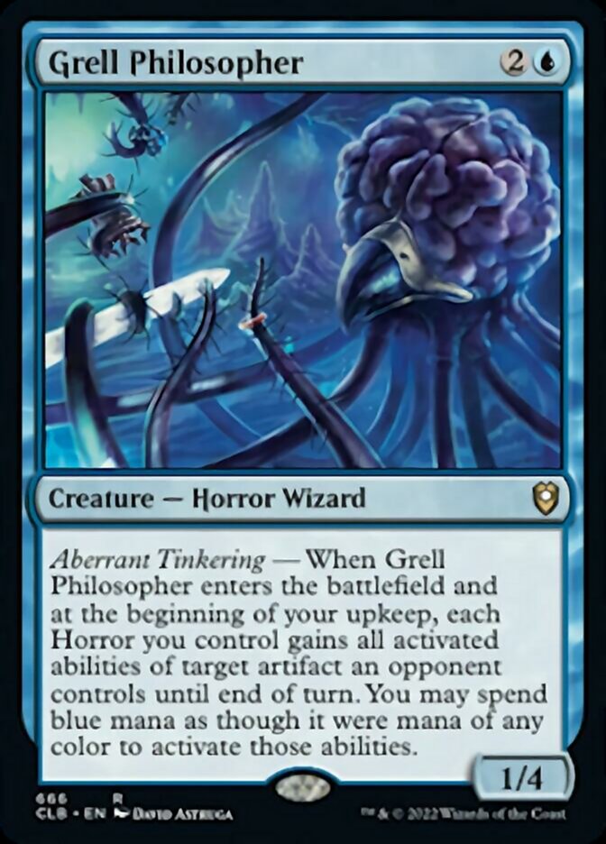 Grell Philosopher [Commander Legends: Battle for Baldur's Gate] | Jomio and Rueliete's Cards and Comics