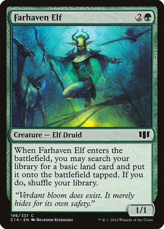 Farhaven Elf [Commander 2014] | Jomio and Rueliete's Cards and Comics