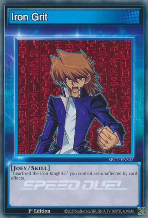 Iron Grit [SBC1-ENS02] Common | Jomio and Rueliete's Cards and Comics