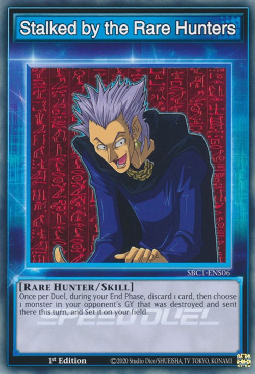 Stalked by the Rare Hunters [SBC1-ENS06] Common | Jomio and Rueliete's Cards and Comics
