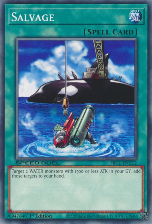 Salvage [SBC1-ENC12] Common | Jomio and Rueliete's Cards and Comics