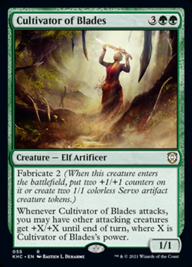 Cultivator of Blades [Kaldheim Commander] | Jomio and Rueliete's Cards and Comics
