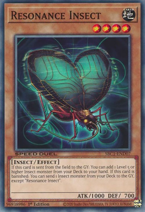 Resonance Insect [SBC1-END07] Common | Jomio and Rueliete's Cards and Comics