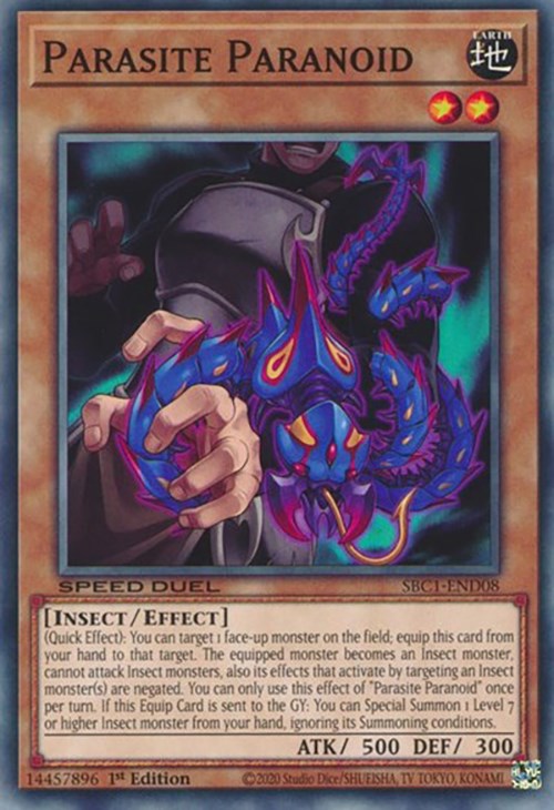 Parasite Paranoid [SBC1-END08] Common | Jomio and Rueliete's Cards and Comics