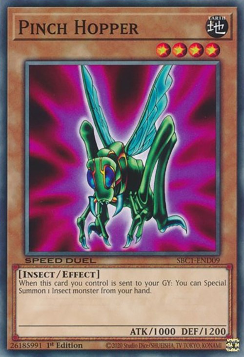 Pinch Hopper [SBC1-END09] Common | Jomio and Rueliete's Cards and Comics