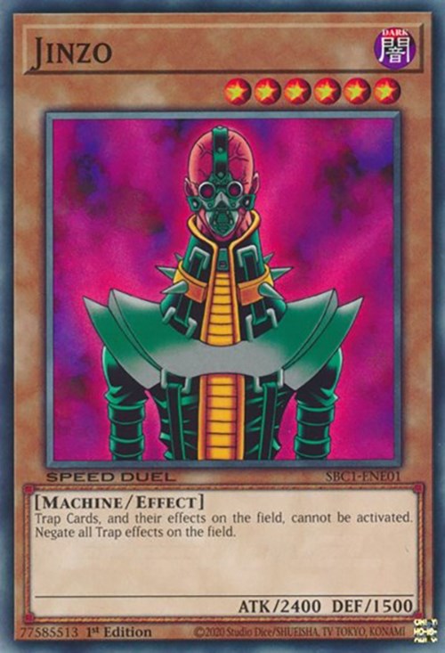 Jinzo [SBC1-ENE01] Common | Jomio and Rueliete's Cards and Comics