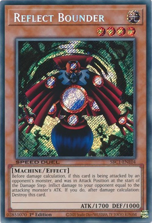 Reflect Bounder [SBC1-ENE04] Secret Rare | Jomio and Rueliete's Cards and Comics