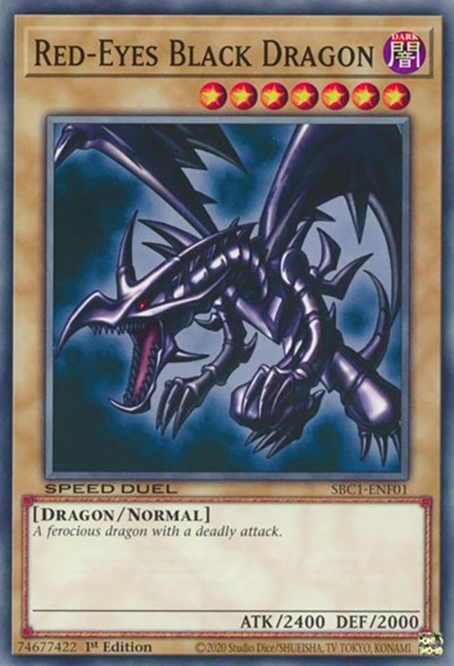Red-Eyes Black Dragon [SBC1-ENF01] Common | Jomio and Rueliete's Cards and Comics