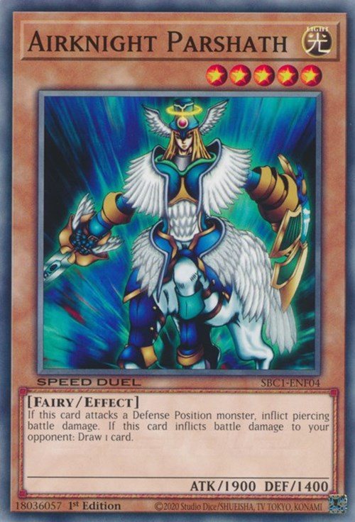 Airknight Parshath [SBC1-ENF04] Common | Jomio and Rueliete's Cards and Comics