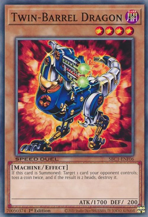 Twin-Barrel Dragon [SBC1-ENF06] Common | Jomio and Rueliete's Cards and Comics