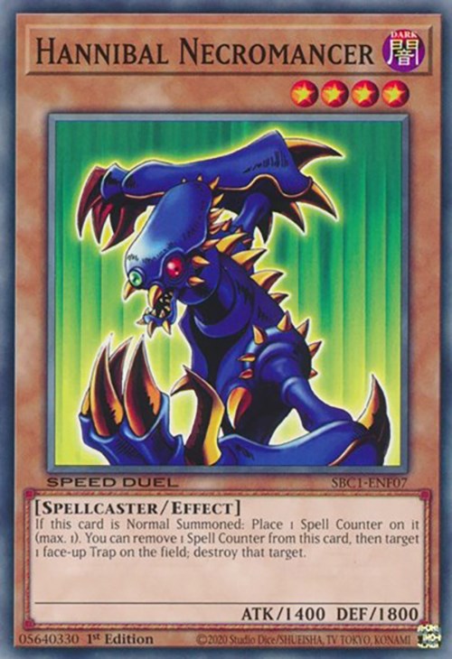 Hannibal Necromancer [SBC1-ENF07] Common | Jomio and Rueliete's Cards and Comics