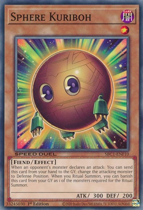Sphere Kuriboh [SBC1-ENF10] Common | Jomio and Rueliete's Cards and Comics