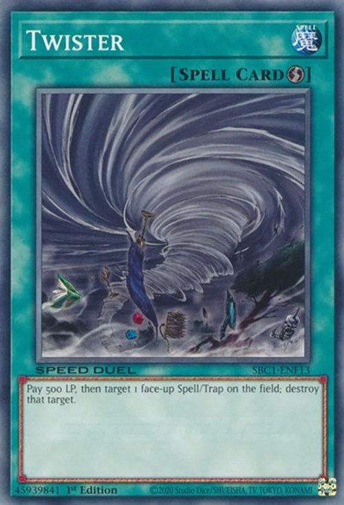Twister [SBC1-ENF13] Common | Jomio and Rueliete's Cards and Comics