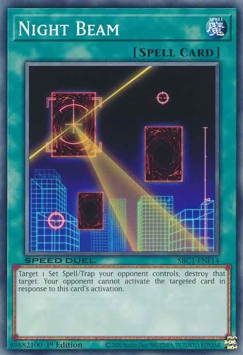 Night Beam [SBC1-ENF14] Common | Jomio and Rueliete's Cards and Comics