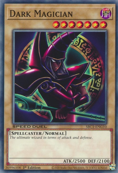 Dark Magician [SBC1-ENG10] Common | Jomio and Rueliete's Cards and Comics