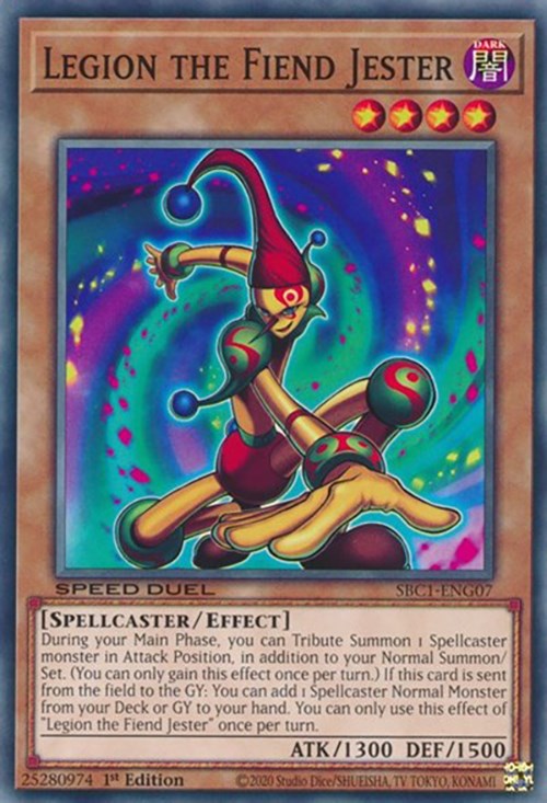 Legion the Fiend Jester [SBC1-ENG07] Common | Jomio and Rueliete's Cards and Comics