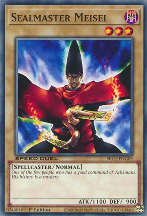 Sealmaster Meisei [SBC1-ENG09] Common | Jomio and Rueliete's Cards and Comics