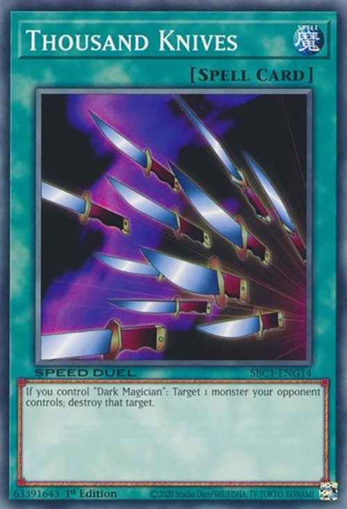 Thousand Knives [SBC1-ENG14] Common | Jomio and Rueliete's Cards and Comics