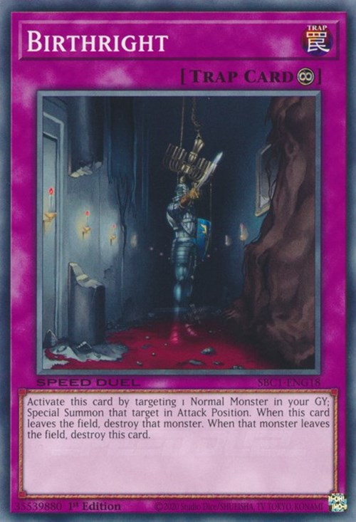 Birthright [SBC1-ENG18] Common | Jomio and Rueliete's Cards and Comics