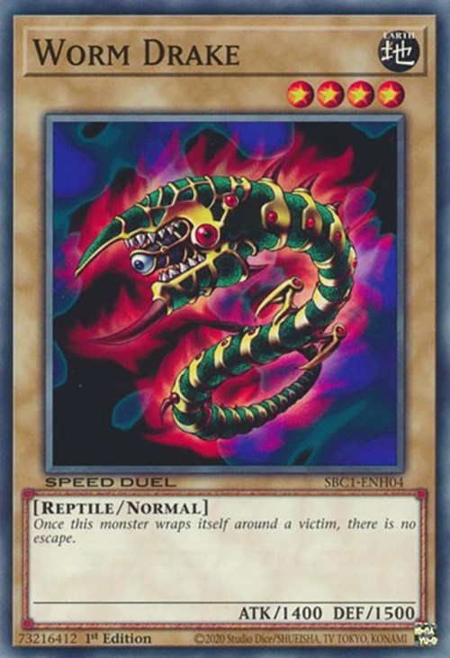 Worm Drake [SBC1-ENH04] Common | Jomio and Rueliete's Cards and Comics