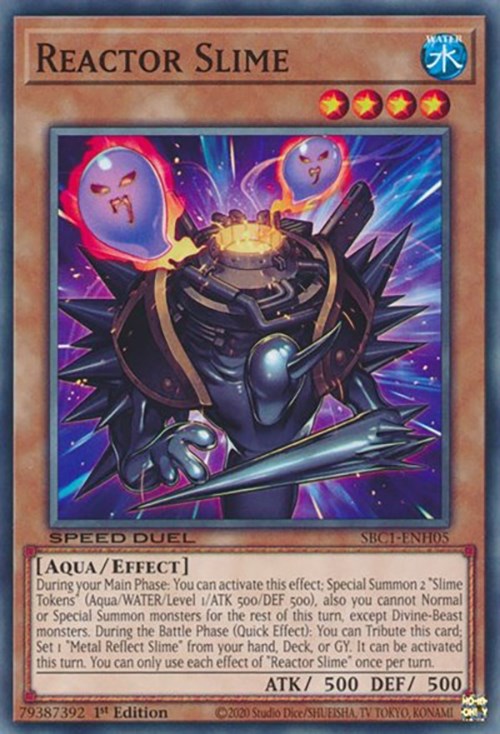 Reactor Slime [SBC1-ENH05] Common | Jomio and Rueliete's Cards and Comics