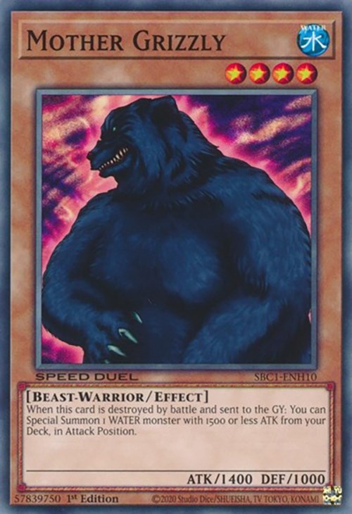 Mother Grizzly [SBC1-ENH10] Common | Jomio and Rueliete's Cards and Comics