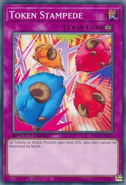 Token Stampede [SBC1-ENH18] Common | Jomio and Rueliete's Cards and Comics