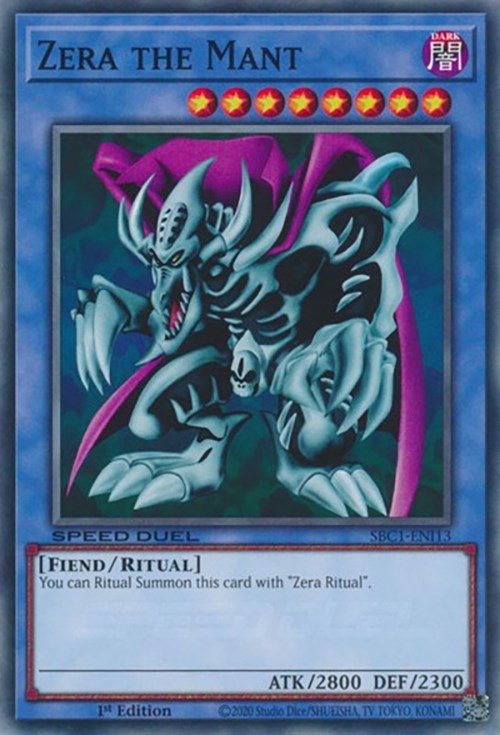 Zera the Mant [SBC1-ENI13] Common | Jomio and Rueliete's Cards and Comics