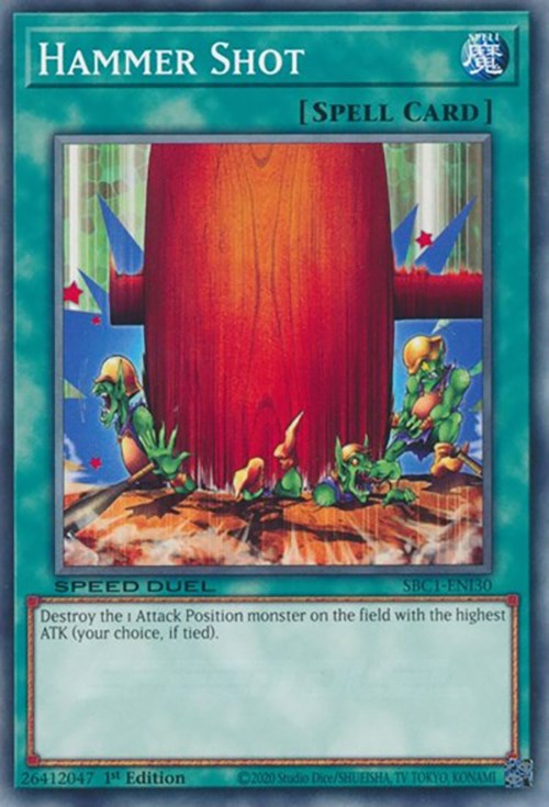 Hammer Shot [SBC1-ENI30] Common | Jomio and Rueliete's Cards and Comics