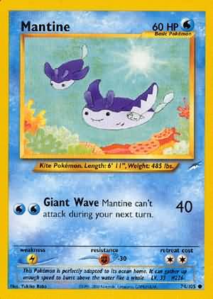 Mantine (74/105) [Neo Destiny Unlimited] | Jomio and Rueliete's Cards and Comics