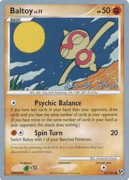 Baltoy LV.11 (60/106) (Stallgon - David Cohen) [World Championships 2009] | Jomio and Rueliete's Cards and Comics