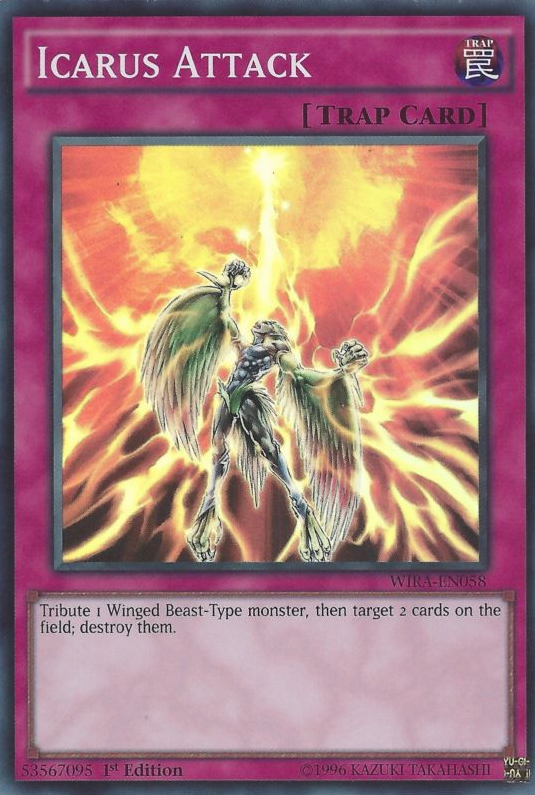 Icarus Attack [WIRA-EN058] Super Rare | Jomio and Rueliete's Cards and Comics