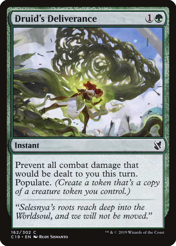 Druid's Deliverance [Commander 2019] | Jomio and Rueliete's Cards and Comics