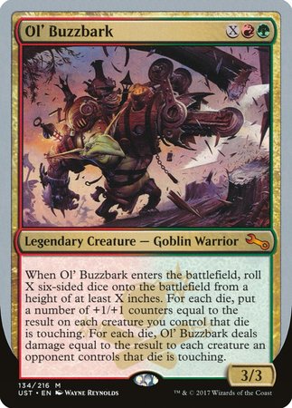 Ol' Buzzbark [Unstable] | Jomio and Rueliete's Cards and Comics