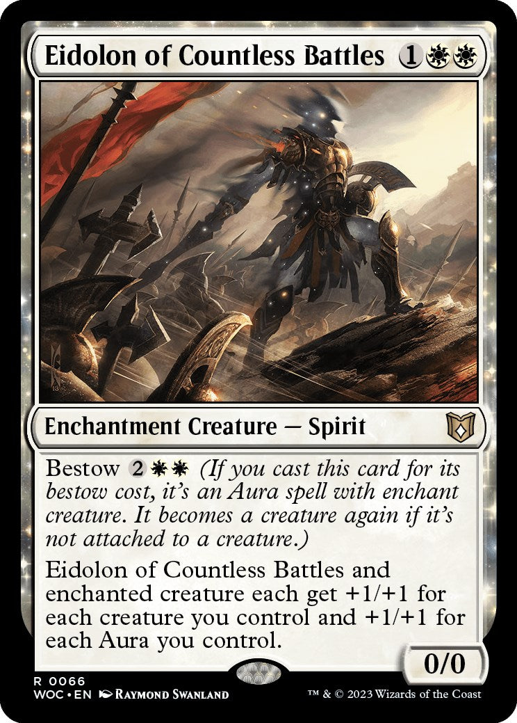 Eidolon of Countless Battles [Wilds of Eldraine Commander] | Jomio and Rueliete's Cards and Comics