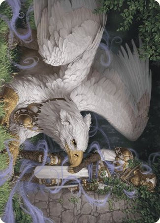 Dutiful Griffin Art Card [Wilds of Eldraine Art Series] | Jomio and Rueliete's Cards and Comics