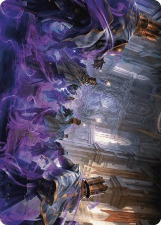 Eerie Interference Art Card [Wilds of Eldraine Art Series] | Jomio and Rueliete's Cards and Comics